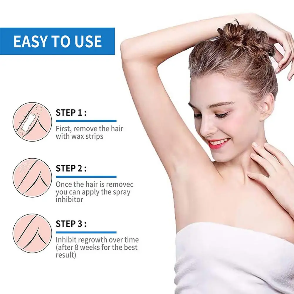 

30ml Painless Hair Removal Hair Inhibitor Spray Mild Hair Hair Remover Cream Foam Depilation Spray For Men Women Bikini