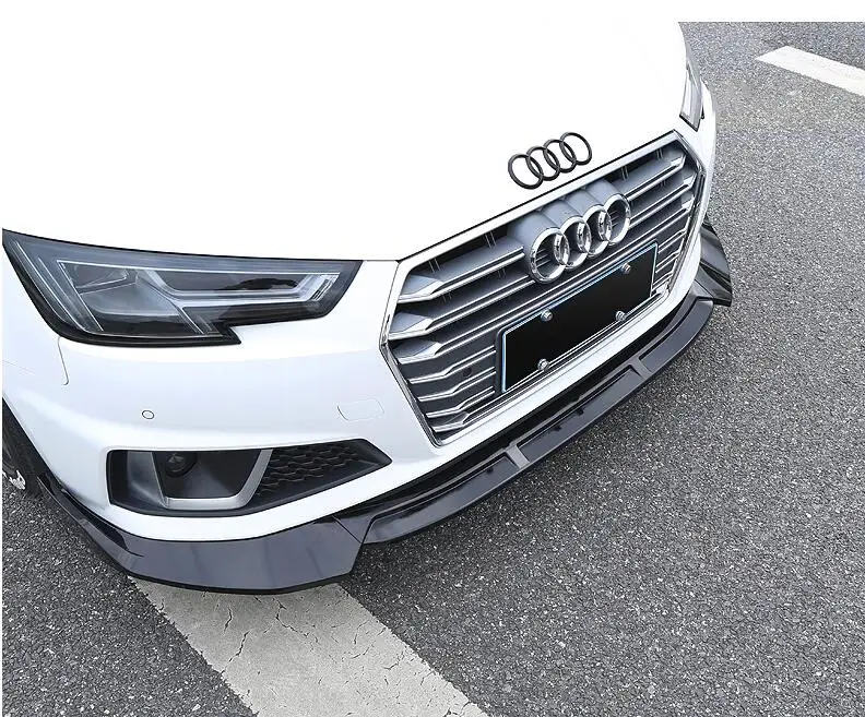 Задний спойлер 2019-2020 для Audi A4 ABS задний передний бампер диффузор защитные бамперы