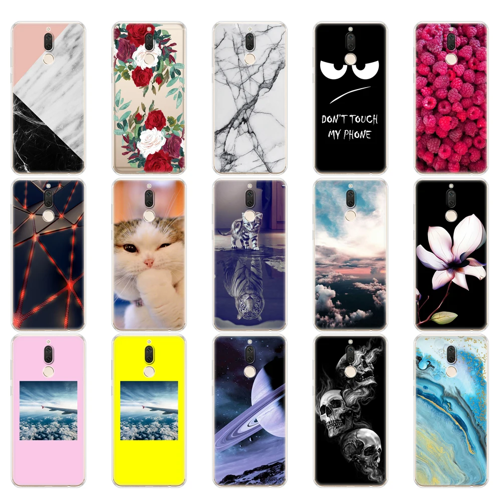 TPU Case For Huawei Mate 10 lite Silicone Back Cover Coque Mate10 Soft Coloured drawing protective | Мобильные телефоны и