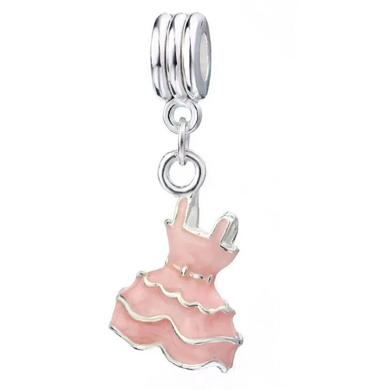 10 шт./пакет винтажное металлическое платье принцессы подвески DIY модные аксессуары Подвески для изготовления ювелирных изделий серьги браслет - Окраска металла: Style2 Color3