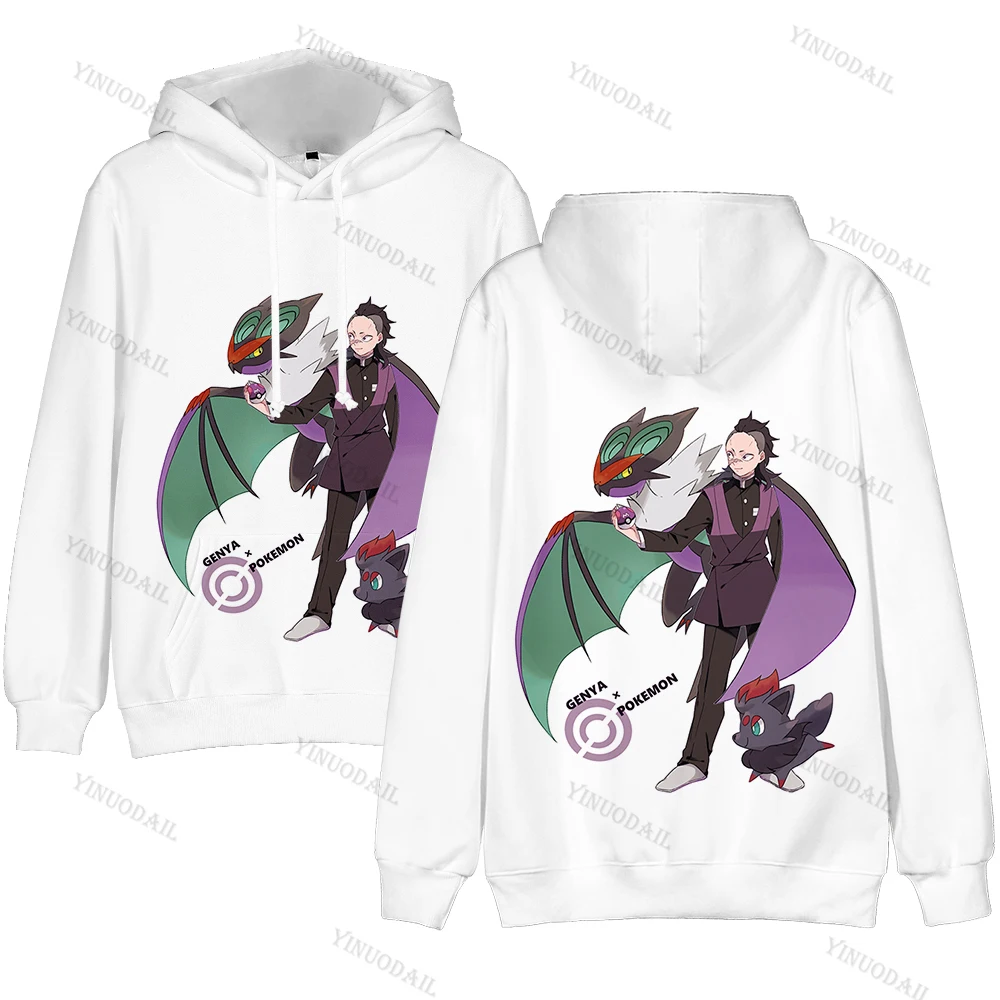 

Classic Demon Slayer Pullover Sweatshirt Women Men Tanjiro Kamado Costume Hoodies Demon Slayer Kimetsu No Yaiba Sudadera