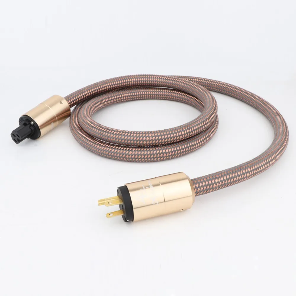 Шнур питания HI End Schuko стандартный шнур европейского стандарта HI-Fi сетевой кабель