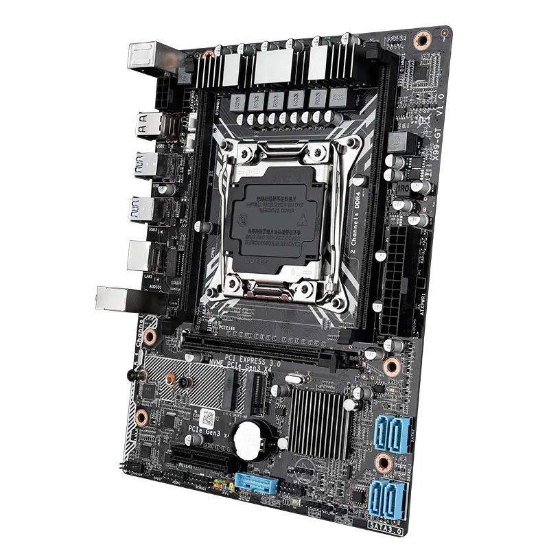 DAIXU X99-GT Combo motherboard X99 Set with for E5-2620V3 16GB = 2*8GB DDR4 2400MHz REG RAM | Компьютеры и офис