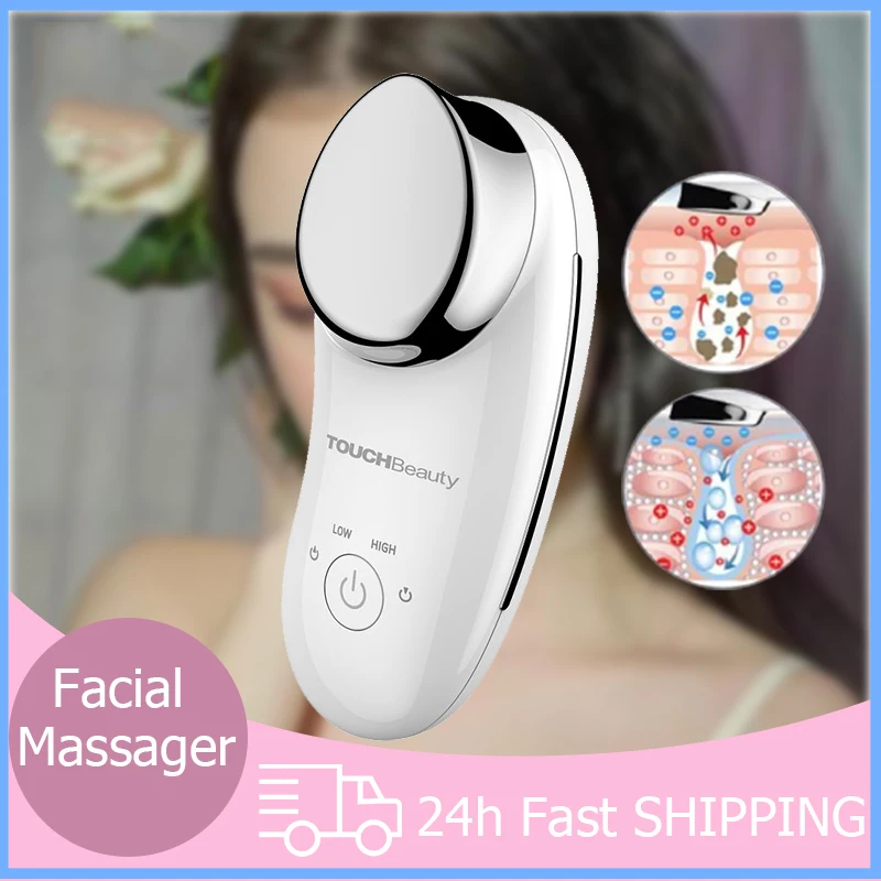 

Mini Sonic Facial Massage Device Ionic Infusion Face Care Vibration Deep Cleansing SPA Beauty Health Instrument уход за лицом