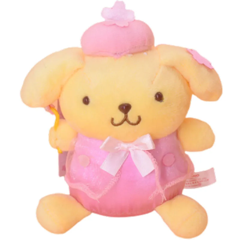 Оригинал 11 см Kuromi Cinnamoroll мой Мелодия Мело помпон пурин Хелло Китти Япония
