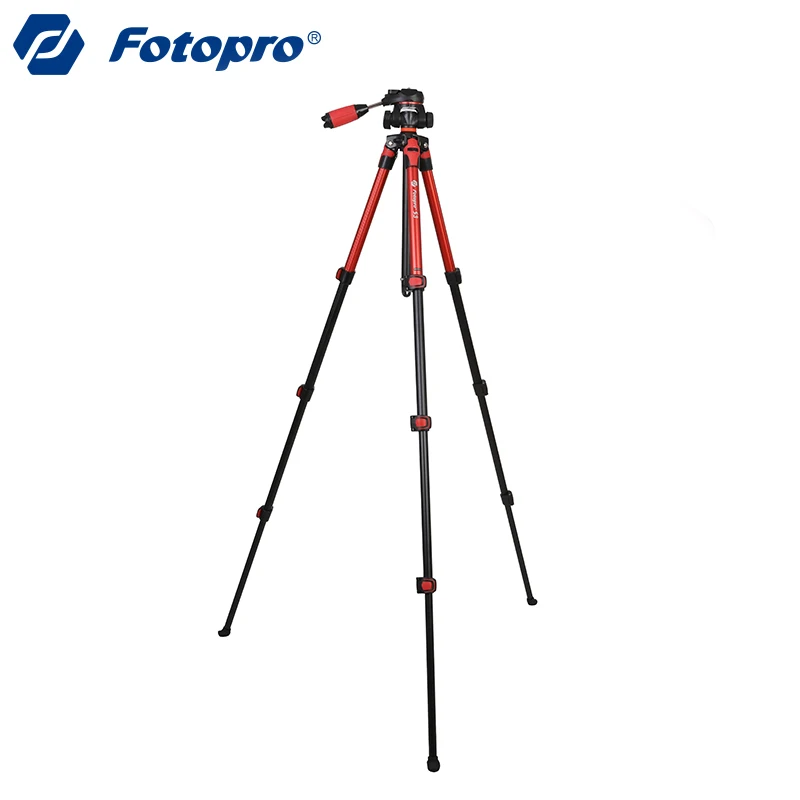 Штатив для камеры Fotopro алюминиевый держатель телефона штатив NIkon Canon Sony DSLR Cmera и