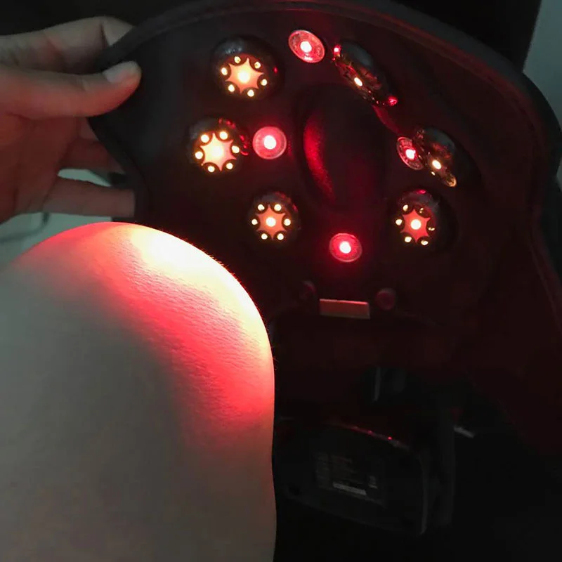 spesifikasi Pemanasan Inframerah Penyangga Lutut Pemanas Listrik Pad Lutut Massager Bungkus Terapi Arthritis Kram Menghilangkan Rasa Sakit Cedera Pemulihan