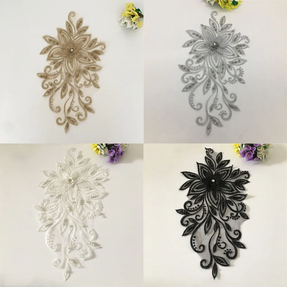 Африканская кружевная ткань 2019 высокое качество кружевной воротник вышивка 3D