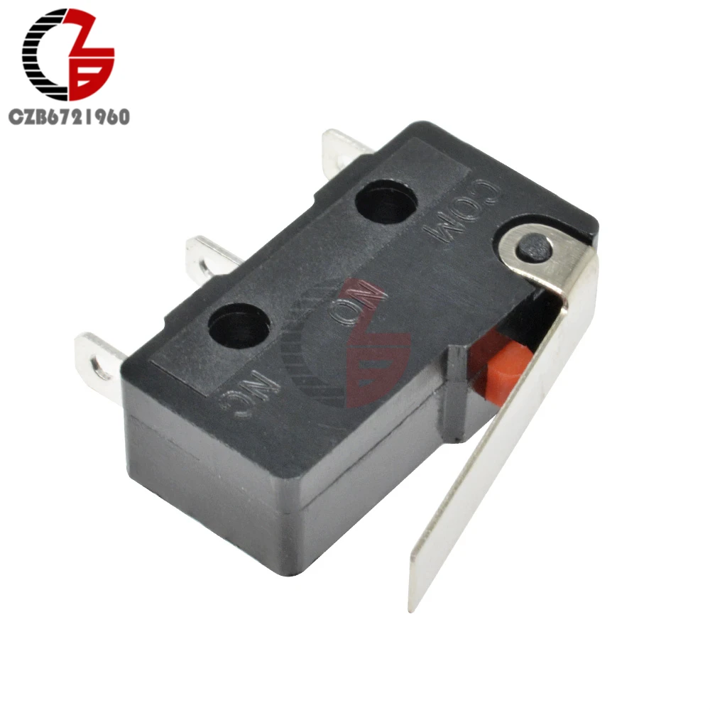 10 шт. KW11-3Z 5A 250V микропереключатель 3Pin такт переключатель пряжки микро переключатель выключатель для бытовых Приспособления