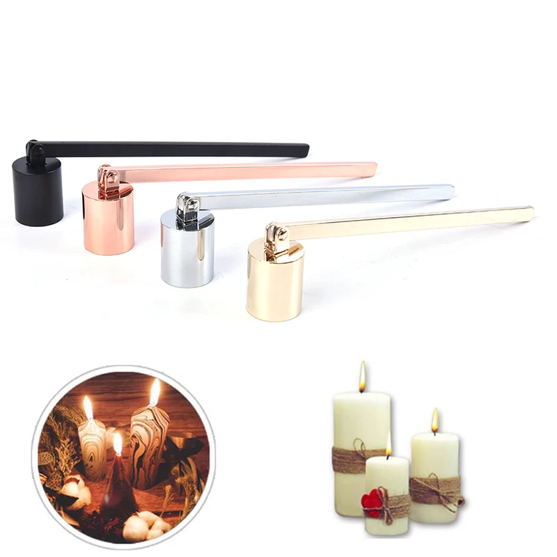 1PCS Candle Wick Trimmer Stainless Steel Candle Snuffer Flame Wick Tool Oil Lamp Dipper Extinguish Trimmer Cutter Put Off