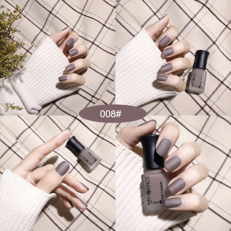 Женский матовый лак для ногтей сделай сам искусство долговечный атласный