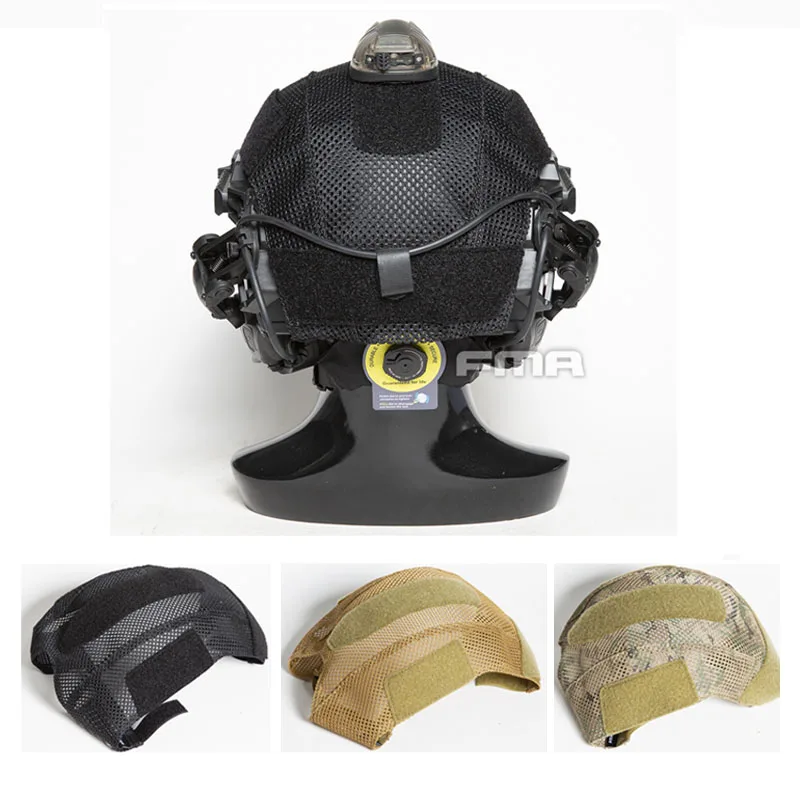 Tactical Hunting EX/Wendy Helmet Cover Skin Helmet Protective Cover Camouflage Mesh Cloth for WENDY Helmet TB1423