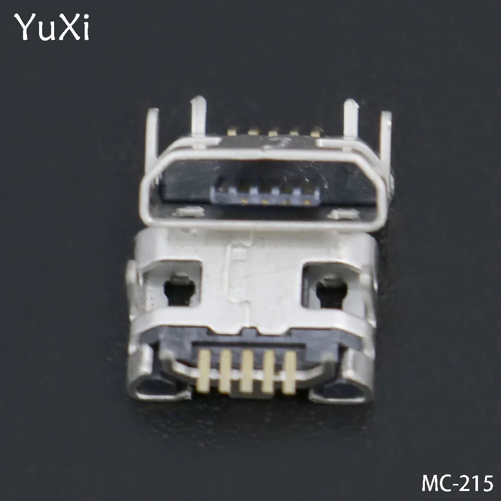 Юйси 10 шт./лот B Тип телефон хвост Чаринг разъем USB Джек гнездо 4 85 Рог Micro 5P DIP