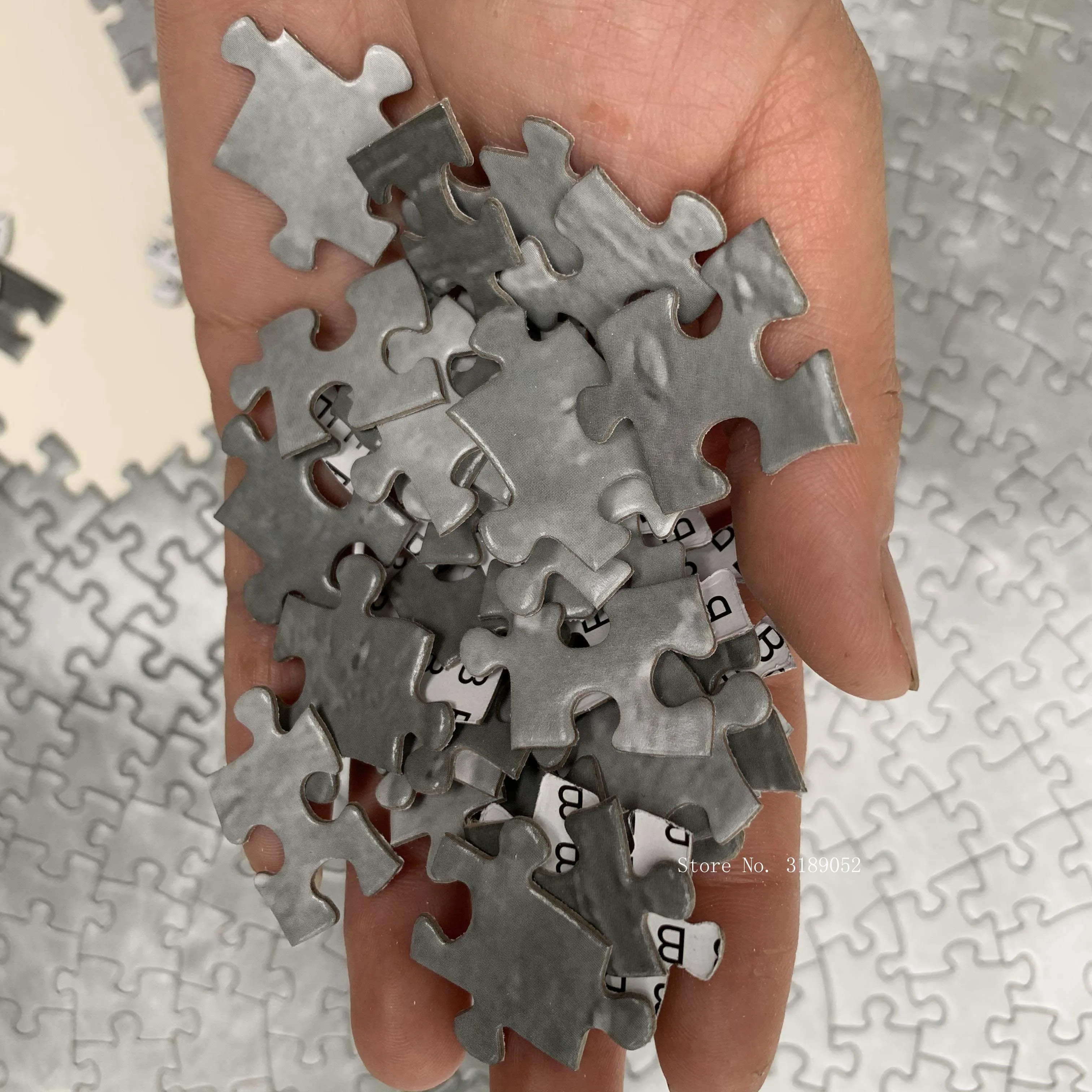 В наличии 1000 шт./компл. красочные Радуга круглый Геометрическая Photopuzzle для