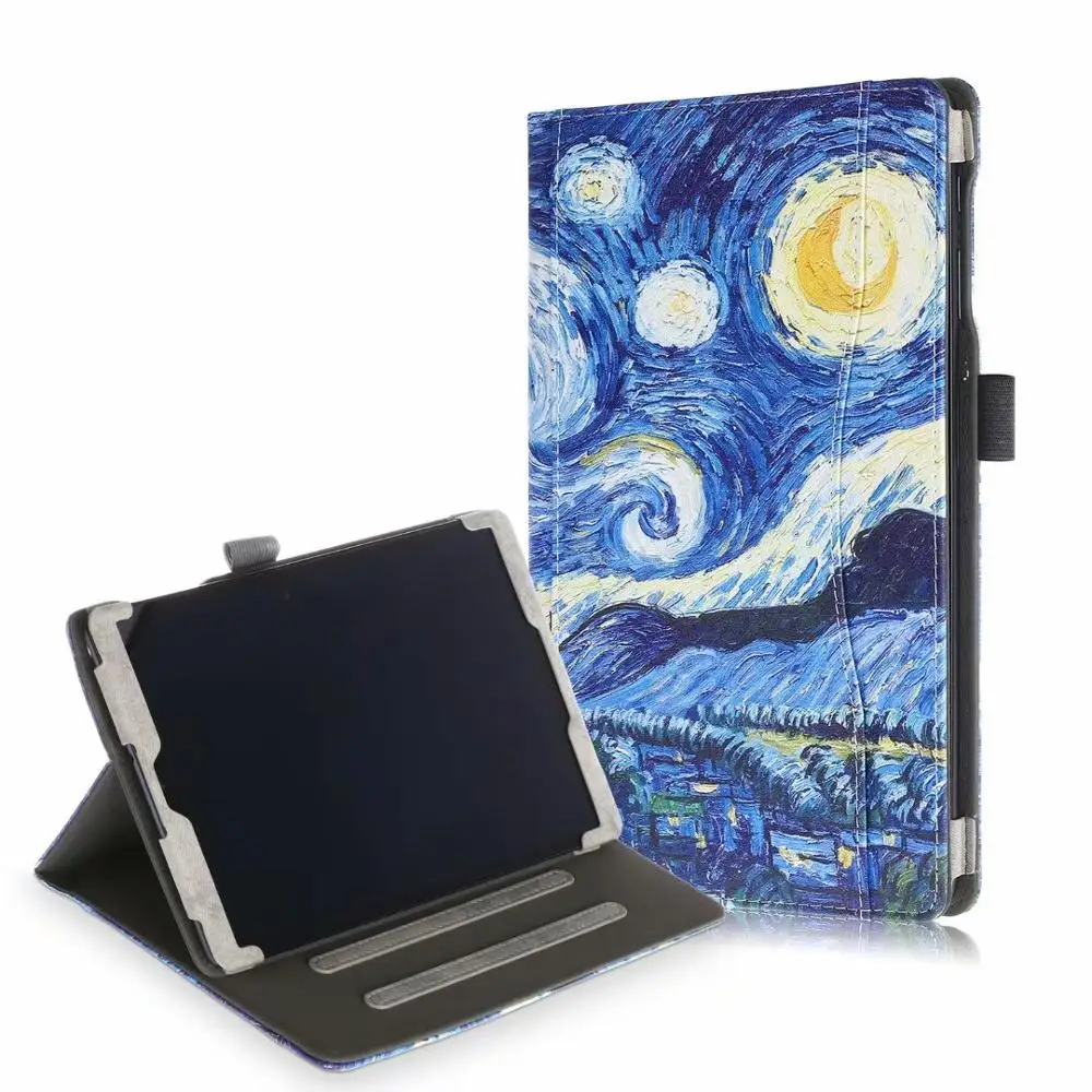 PC-NKQC-PC06 Для Samsung galaxy tab a sm-t510 sm-t515 t510 t515 чехол для планшета pu кожаный чехол для galaxy tab a 10," Чехол+ пленка+ ручка - Цвет: PC-NKQC-PC06