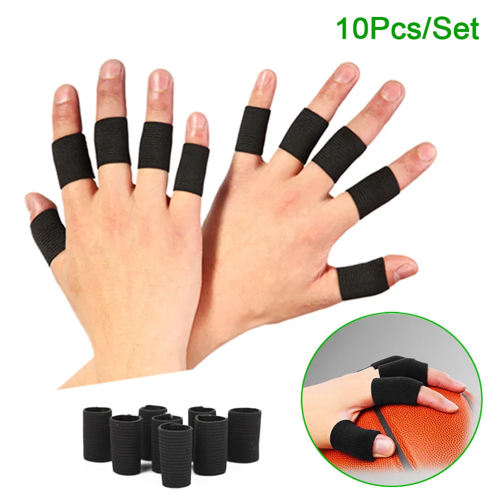 

Sports Finger Brace Splint Sleeves Thumb Support Protector Soft Comfortable Cushion Pressure Elastic Stabilizers Adult WB 012