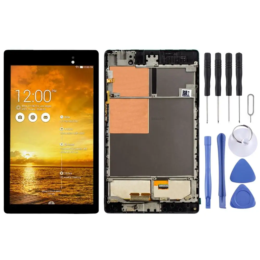 ЖК экран и дигитайзер в сборе с рамкой для Asus Nexus PAD 7 2nd ME572 ME572C ME572CL (черный)|Экраны