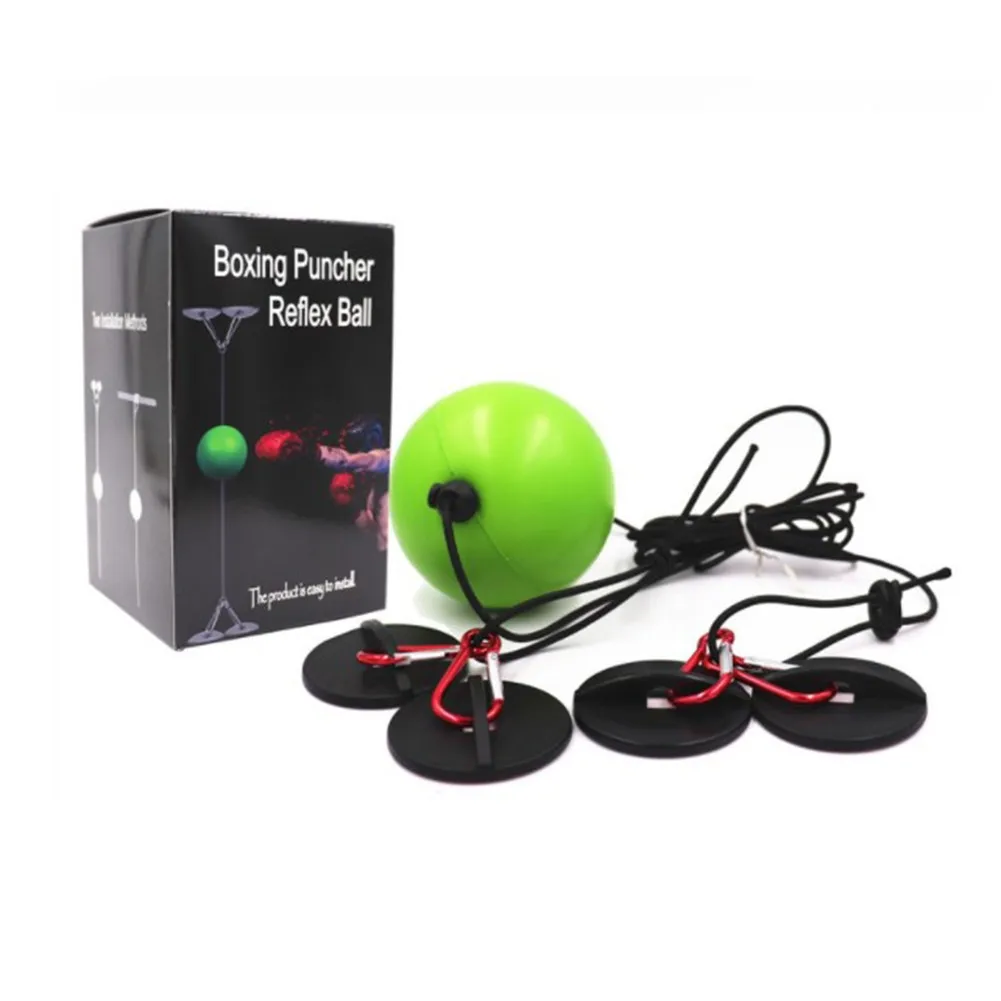 

Adjustable Suction Cup Boxing Reflex Speed BallHand Eye Reaction Training Punch Fight Ball Fitness Equipment Accessories