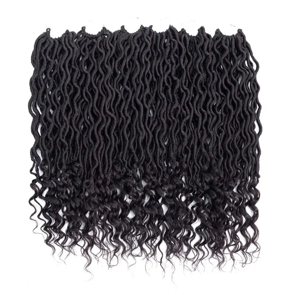 Черные звезды искусственные локоны в стиле кроше волосы глубокая волна плетение