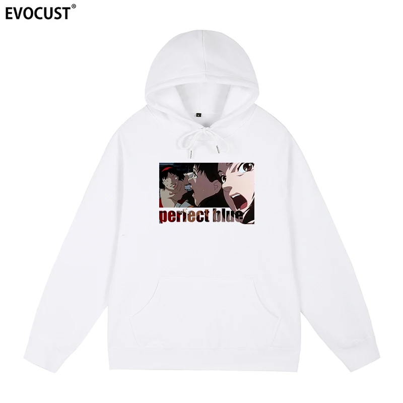 

Perfect Blue Japanese Anime Girl Black Hoodies Sweatshirts men women unisex Cotton