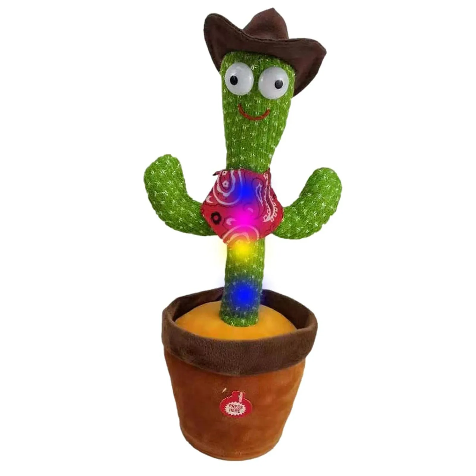 Танцующий кактус Электронная плюшевая игрушка мягкая кукла младенцы который