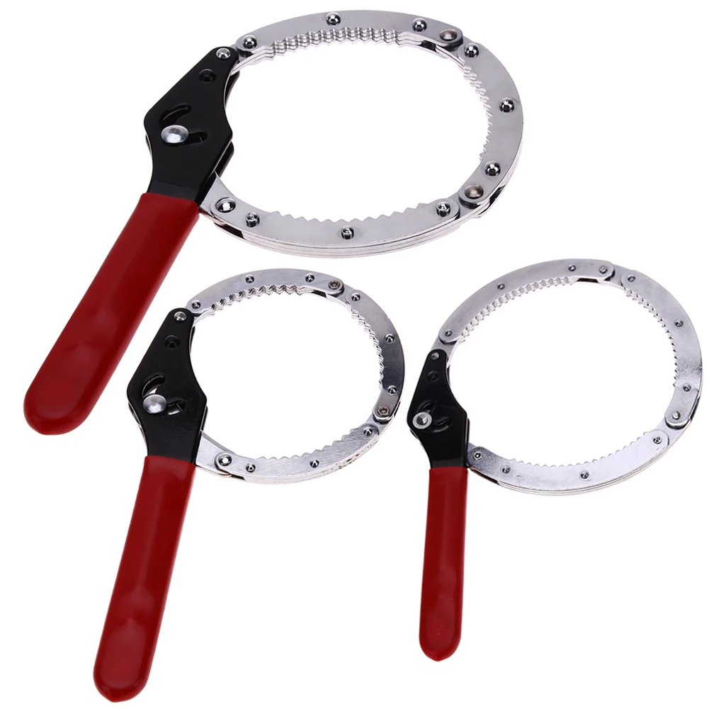 

Steel Oil Filter Wrench Car Oil Filters Remover Tools Strap Spanner High Quality Car Repair Tool S/M/L 66-78/76-96/96-116mm