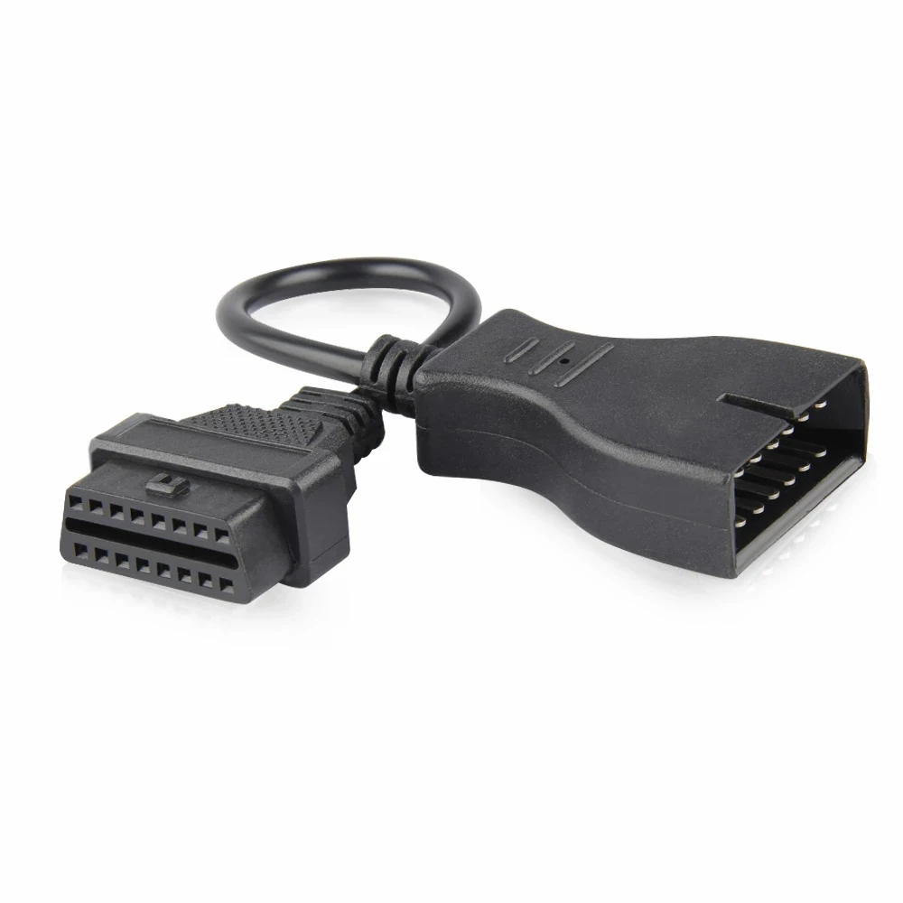 Для GM 12 Pin OBDII OBD2 Авто Диагностический Соединительный адаптер кабель GM12 до 16 для