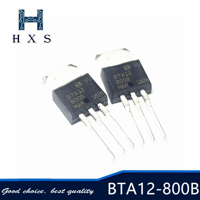 Новые оригинальные Триаки 10 шт. BTA12-800B BTA12-800-220 BTA12 12-800B 12A/800 в | Обустройство дома