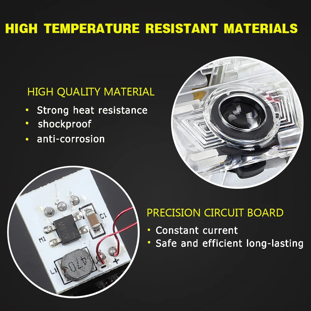 2X светодиодный 3D двери автомобиля Добро пожаловать проектор Ghost Shadow Liight Лазерная