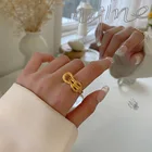 Французский узел звено цепи геометрическое персональное 2021 тенденции моды для женщин ювелирные изделия в стиле хип-хоп вечерние украшения аксессуары подарок другу