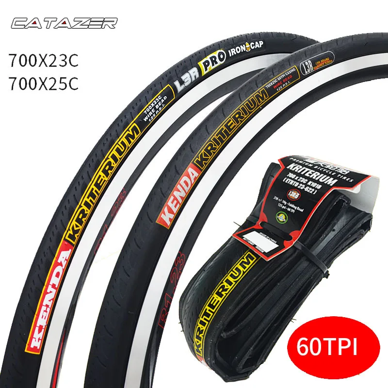 KEND K1018 шины для шоссейного велосипеда 700X23C / 700X25C Складные велосипедного трека TT