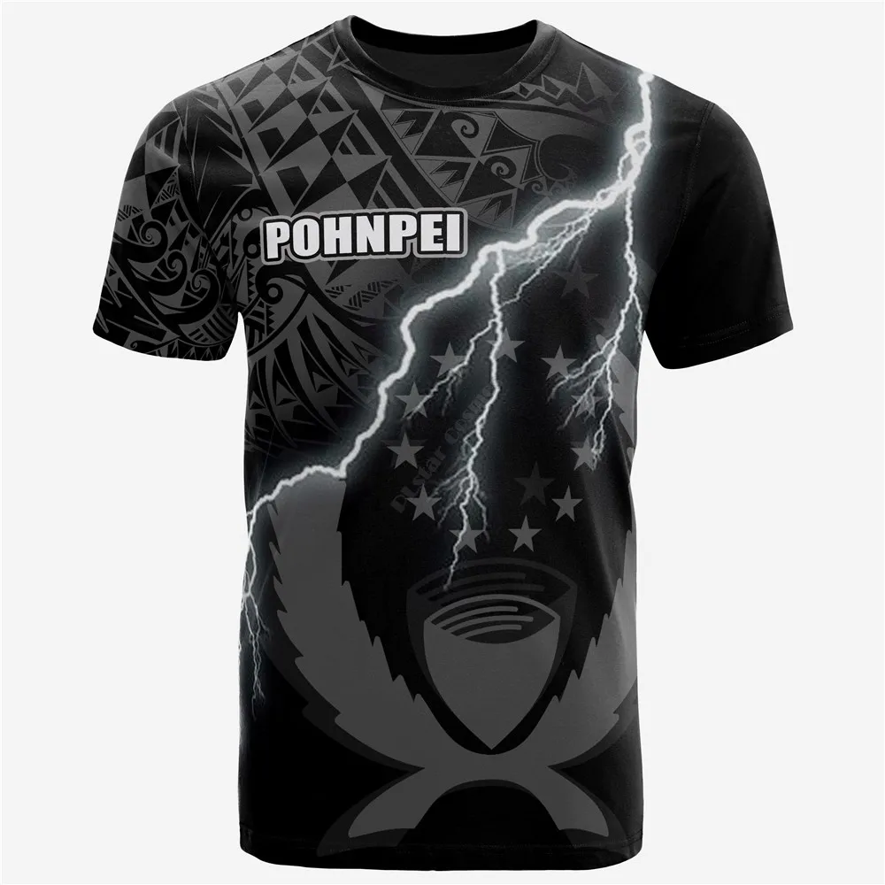 

Men's and women's 3D printed short-sleeved T-shirts Polynesian print fashion clothes color tops hot sale