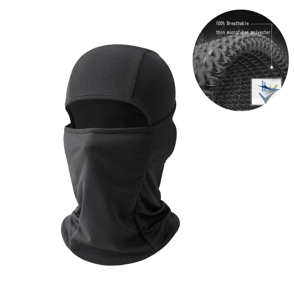MOTO4U Высококачественная мотоциклетная Балаклава маска на все лицо ветрозащитная
