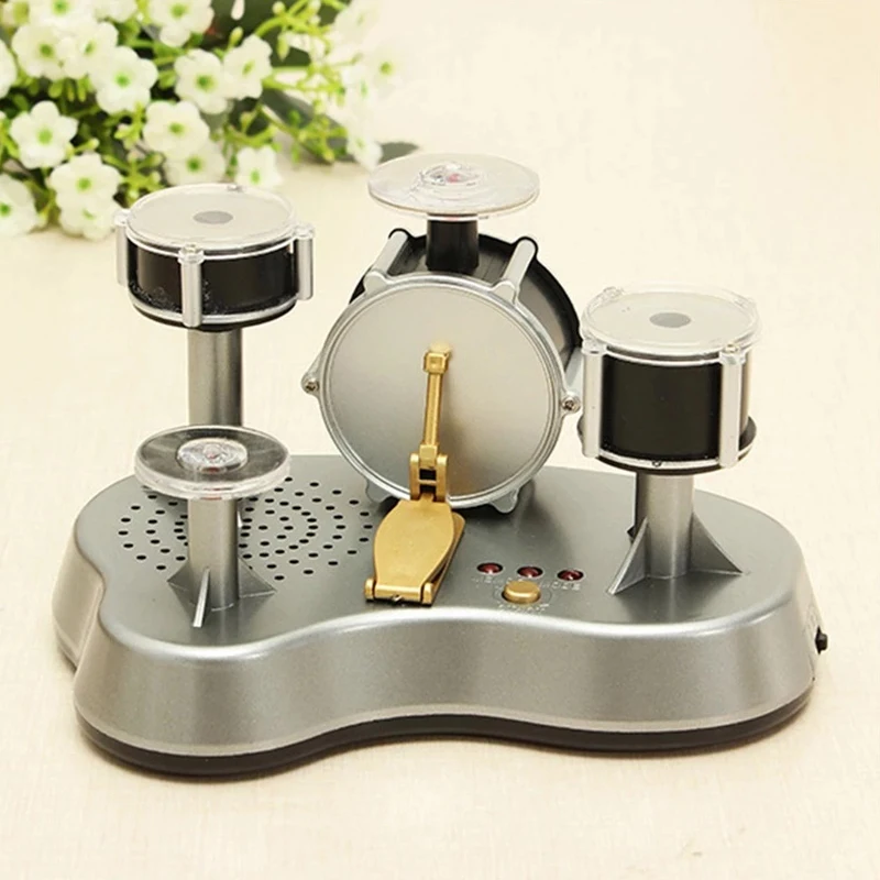 Мини Пальчиковый барабанный набор светодиодный светильник джазовая перкуссия