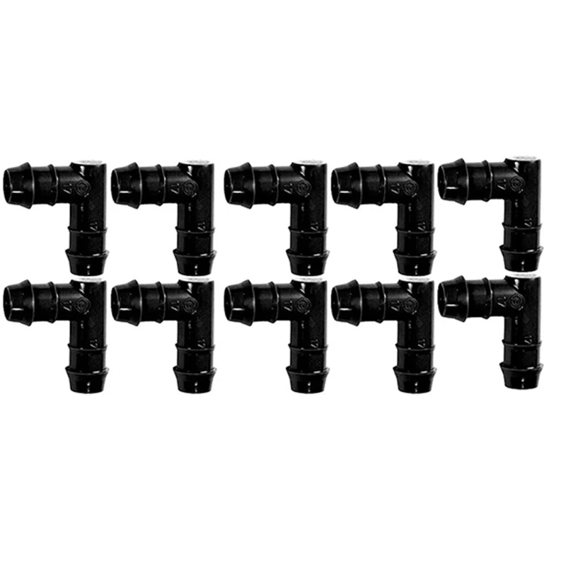 Набор ирригационных фитингов для 1/2 дюймовых трубок тройников муфт локтей