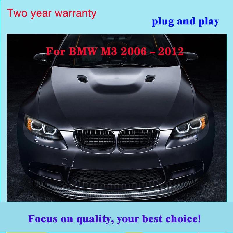Стайлинга автомобилей чехол для BMW M3 328i 335i 330i E92 E93 2006 2012 светодиодный фары фар H7 D2H