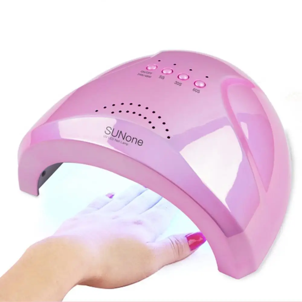 

48W LED UV Nail Lamp Timed Polish Gel Dryer Salon Manicure Phototherapy Machine наклейки для ногтей