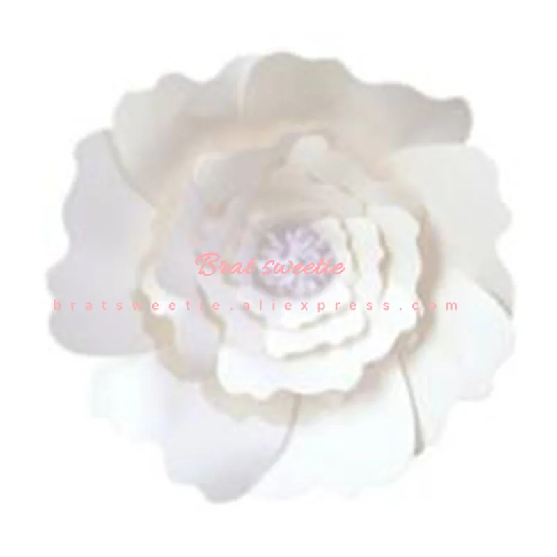 s1 white 30cm 30 см DIY бумажные цветы искусственные розы свадебный фон день рождения стены декорация праздничные украшения Цветы для настенного декора - Цвет: s1 white 30cm