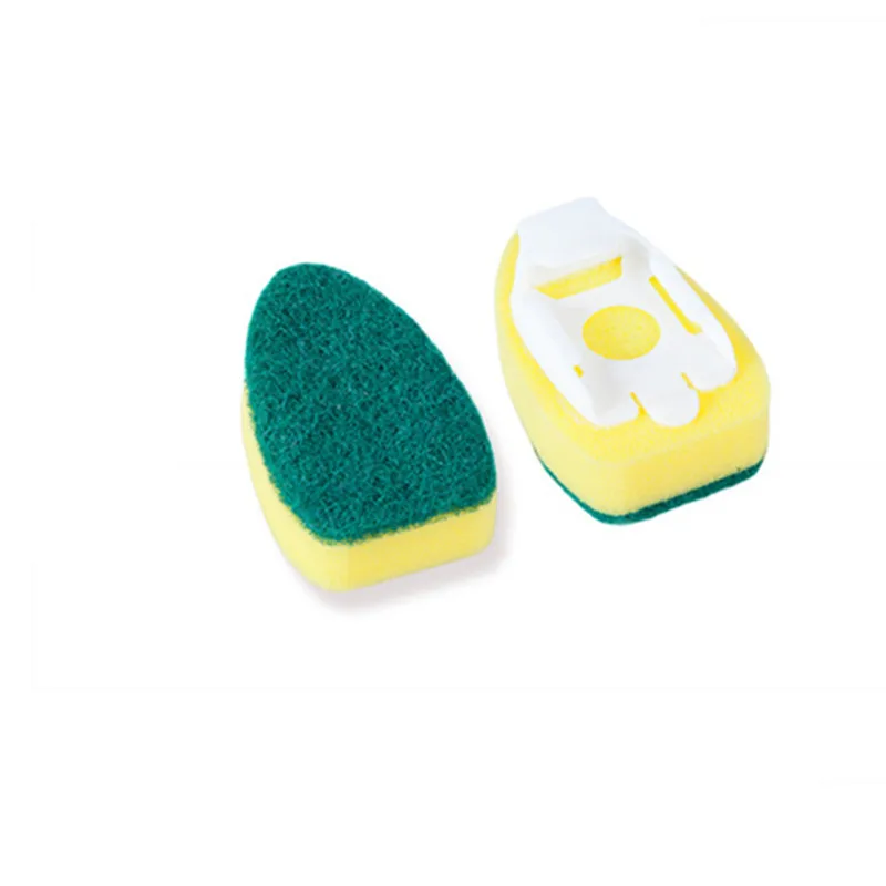 Распродажа губка сменный Couring Pad washingconvenience Чистящая щетка Скраб Кухня дозатор для
