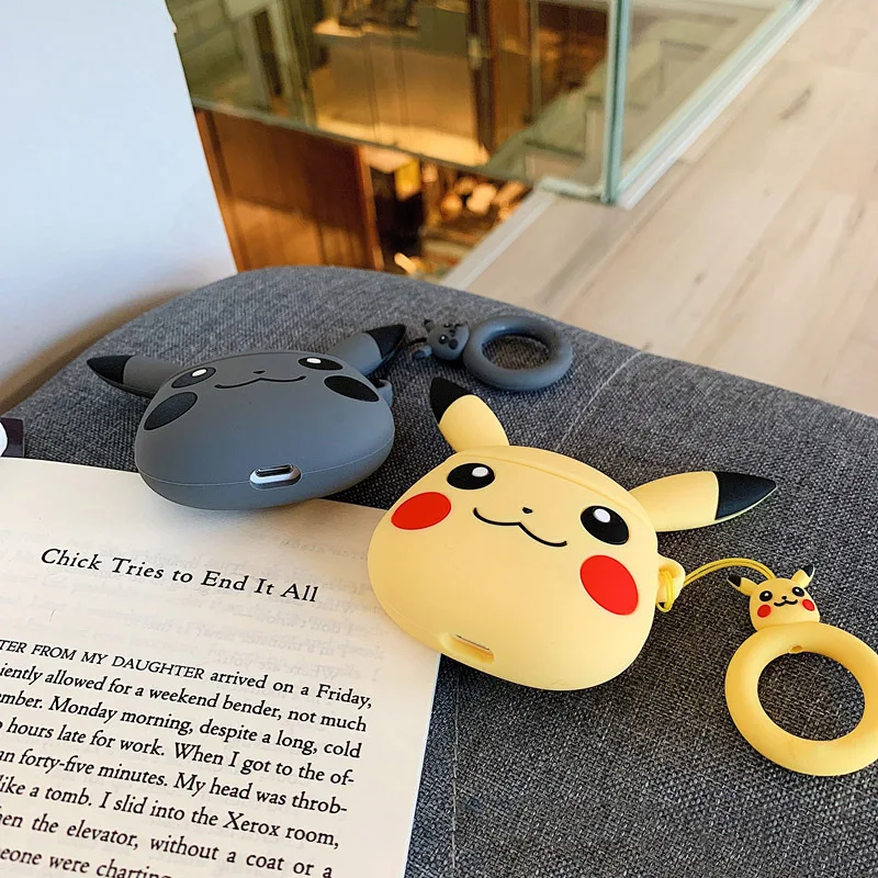Забавный мультяшный чехол для Apple Airpods, защитный чехол, милый чехол для Bluetooth наушников, мягкий силиконовый чехол для гарнитуры, чехол s Bag для Airpod 2