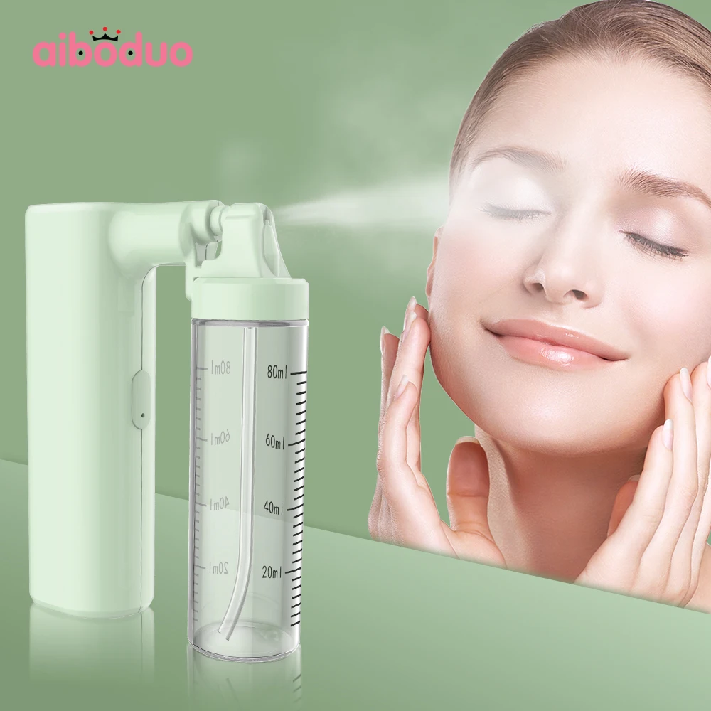 

Нано-спрей для лица, инъекция кислорода высокого давления, Аэрограф для увлажнения, омоложения кожи, инструмент для ухода за кожей