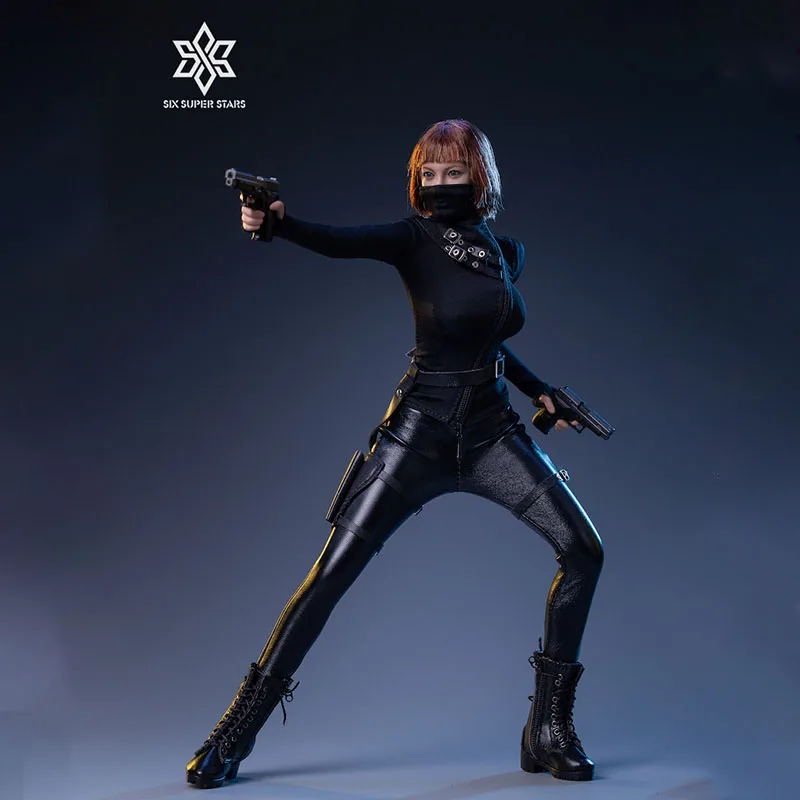 

3STOYS 3S004 1/6 Female Agent Suit Wthout Boots Clothing Set Accessories Model Fit 12" Female Soldier Action Figure Body