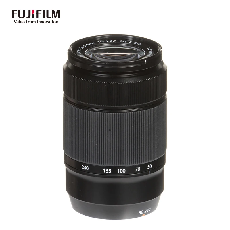 Fujifilm Fujinon XC50-230mm F4.5-6.7 OIS II черный и серебристый подходит для X-A3/X-A10/X-T20/X-E3/X-T2/X-PRO2