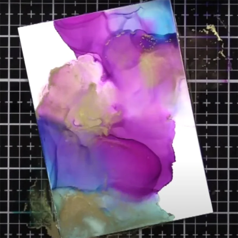 

Air Blower for Disperse Alcohol Inks/manipulating Alcohol Ink Movement with Air