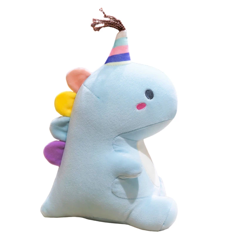 

Super Soft Dinosaur Plush Doll Lovely Huggable Cartoon Stuffed Dino Toy for Kids Baby Candy Color Animals Plush Pillow Toy