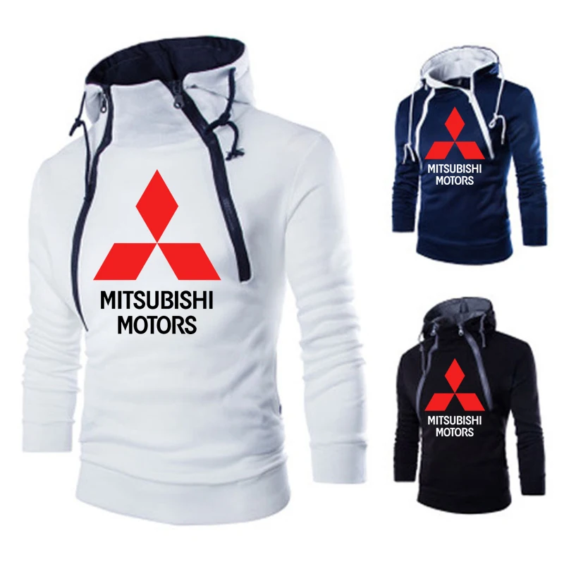 

Новинка 2021, мужские толстовки для Mitsubishi с логотипом автомобиля, сезон весна-осень, хлопковые высококачественные мужские толстовки, повседн...