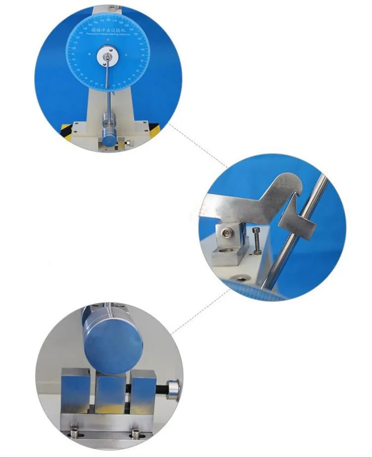 Бесплатная доставка Новый аналоговый маятниковый ударный тестер машина для