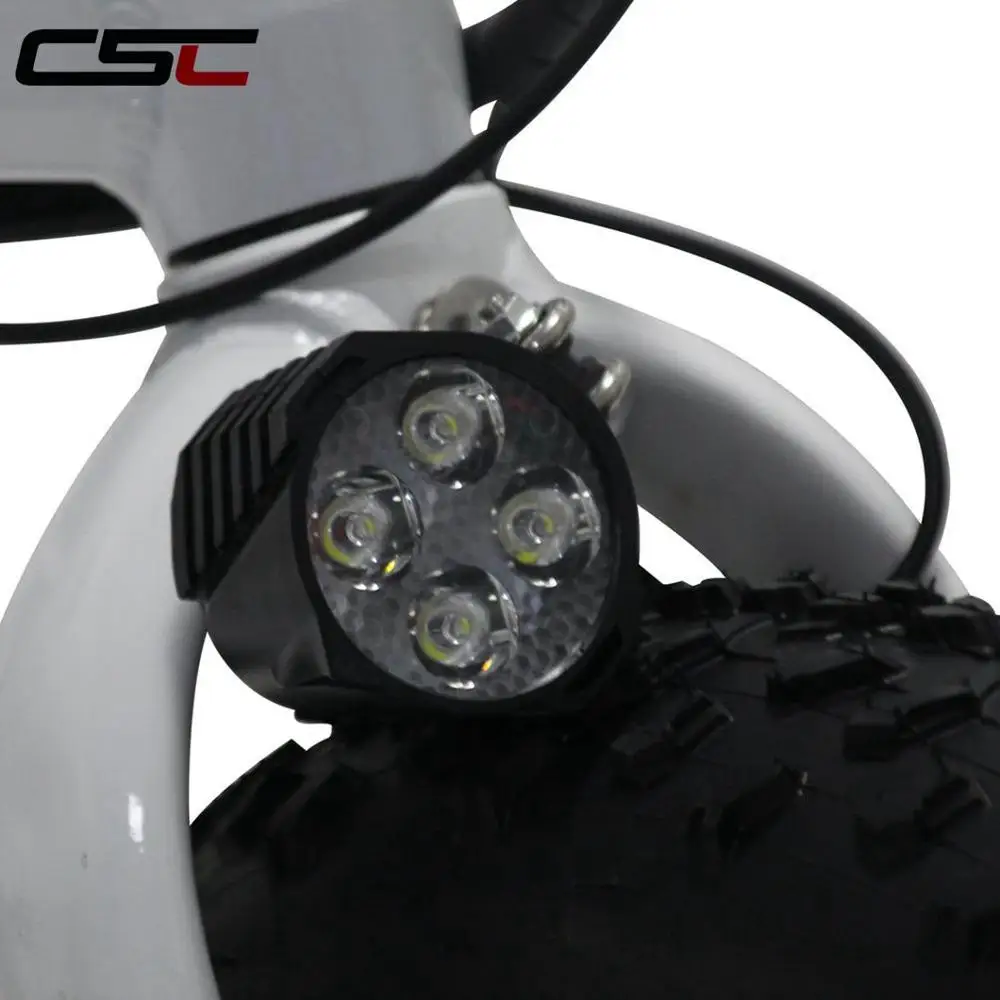 Fat Bike 48В 500 Вт 20 &quot4 0 Tire Электрический велосипед снег горный складной