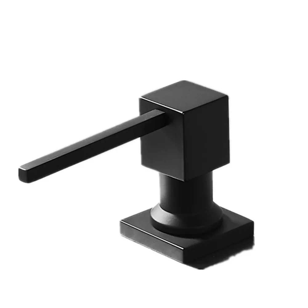 

Brass Gold sink Dispenser with detergent bottle pressing soap dispenser Nordic kitchen wash basin accessories