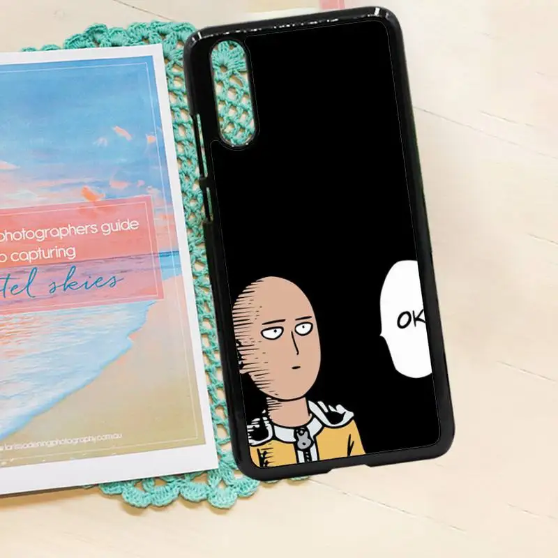 

One Punch Man anime manga high quality Phone Case shell PC for iPhone 11 12 pro XS MAX 8 7 6 6S Plus X 5S SE 2020 XR